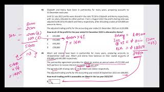 Tax  Chapter 10 Partnership  Exam kit practice [upl. by Holle]