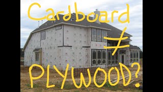 Independent testing tells the TRUTH about cardboard house sheathing [upl. by Hurleigh971]