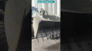 JCB front End Loader Working shorts tech mechanical frontendloader jcbloader [upl. by Ttemme626]