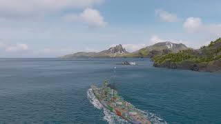 Warships🏴‍☠️  Schlieffen  Brawl in 2 minutes worldofwarships wows cqc [upl. by Gredel]