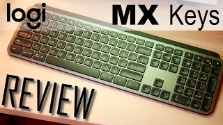 Expensive Keyboard  Logitech MX Keys Review lowProfile [upl. by Aemat43]