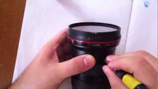 Repair Canon EF 1635mm f28 II USM L [upl. by Hakaber]