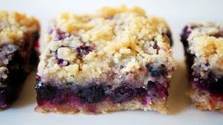 Blueberry bars recipe fresh blueberries [upl. by Nauj864]