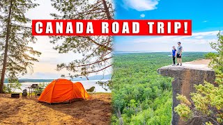 Canada Road Trip Driftwood Provincial Park Manitoulin Island Bridal Veil Falls Cup amp Saucer Hike [upl. by Llerdna]