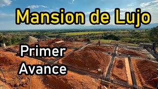 Construcción de MANSION de LUJO cerca de CALI avance 1 [upl. by Enelez]