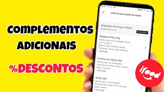 COM ADICIONAR COMPLEMENTOS E ADICIONAIS NO SEU CARDÁPIO DO IFOOD PASSO A PASSO [upl. by Keeley]