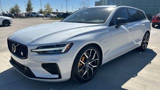 2025 Volvo V60 T8 Polestar Walkaround [upl. by Akyssej]