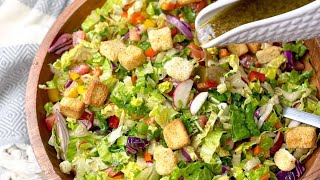 Best Fattoush Salad Dressing salad fattoush healthyfood dressing [upl. by Panchito]