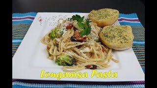 Longanisa Pasta [upl. by Ainod]