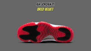 Air Jordan 11 Bred Velvet [upl. by Aleil]