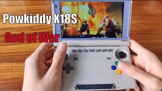 Powkiddy X18S  God of War PSP Not long Now [upl. by Lonny694]