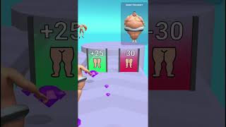 Fat Fit Run Game Level 1 shorts fatfitrun youtubeshorts funny [upl. by Karp]