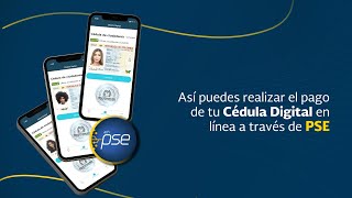 Así puedes realizar el pago de tu CédulaDigital en línea a través de PSE [upl. by Nataline868]