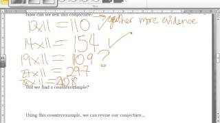 Math 11 Section 1 3 Finding counterexamples to conjectures [upl. by Bopp700]