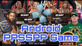 Android PPSSPP Game  Wwe SmackDown Vs Raw 2011 Rey Mysterio VS Shawn Michael [upl. by Colvin]