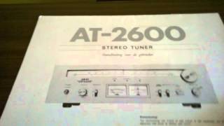 Akai AT2600 Stereo Tuner SoldVerkocht [upl. by Airotnahs391]