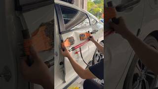 This is how a dented car is fixed shorts [upl. by Sansen]