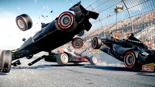 GRID Autosport Formula Crashes [upl. by Lorne]