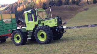 Mb Trac 1000 mit Hackschnitzel [upl. by Pomeroy]