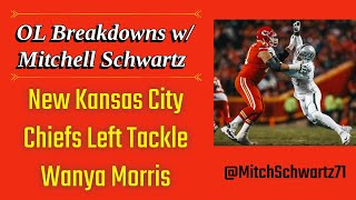 Wanya Morris Film Review Chiefs week 3 starting Left Tackle [upl. by Annor]