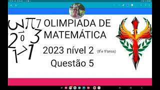 Olimpíadas de matemática 2023  nível 2 questão 5 Janína resolveu ler um livrode 105 páginas dia [upl. by Daniel]