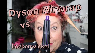 Dyson Airwrap vs Lockenwickel  Locken in kurze Haare  Teil 1  Volumen in kurze Haare [upl. by Aseek]