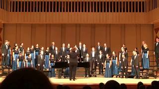 Clovis North Chamber Singers  Canticum Novum by Ivo Antognini [upl. by Dazhahs]