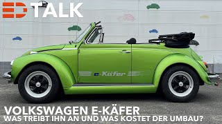 Kein Aprilscherz Ein VW Käfer Cabrio mit Elektroantrieb Der Volkswagen eKäfer  Electric Drive [upl. by Oletta]