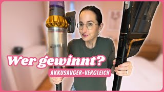 Hochwertige AKKUSAUGER im Vergleich  Miele HX2 vs Dyson V15  Produktvergleich [upl. by Azer]