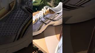 Asics Gel 1130 Cream Ironclad  review amp on feet [upl. by Leban140]