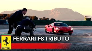 Ferrari F8 Tributo  Backstage Official Video [upl. by Dehnel]