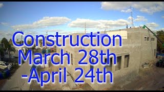 Timelapse construction Brand new Frederick Douglass Community Center March 28th April 24th [upl. by Jessy]