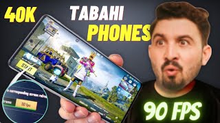 Top 5 Tabahi Gaming Phones for 90Fps amp 60Fps Pubg 🔥  April 2024 [upl. by Gallagher356]