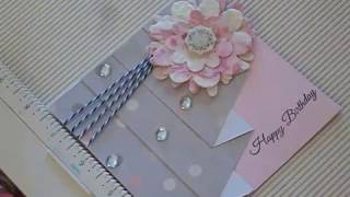 Curtain Fold Card Tutorial [upl. by Mogerly]