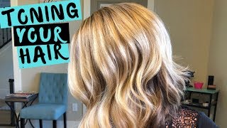 How to Tone Your Hair  Refresh Your Color [upl. by Barnum]