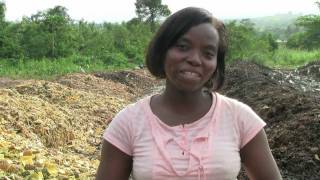 Farming with compost in Africa [upl. by Pitarys275]