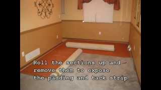 DenverBoulder Colorado Shows You How To Remove Carpet [upl. by Law]