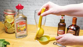 The Booze Bar  How To Make A Beergarita Cocktail [upl. by Esenaj209]