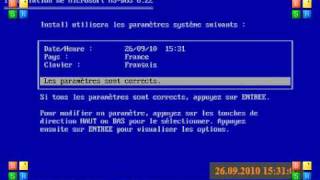 install windows 10 on msdos 622 [upl. by Airbma367]