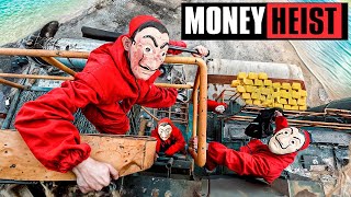 PARKOUR VS MONEY HEIST 6  No ESCAPE for BAD GUYS from POLICE chase BELLA CIAO REMIX  Epic POV [upl. by Attenborough]