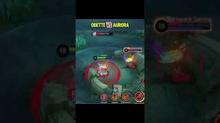 Mobile Legends Odette VS Aurora mobilelegends mlbb [upl. by Cadell711]