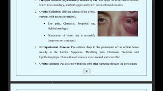 complications of suppurative sinusitis [upl. by Ahseekan]