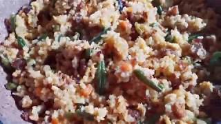 Chorizo Fried Rice Recipe [upl. by Ycul]