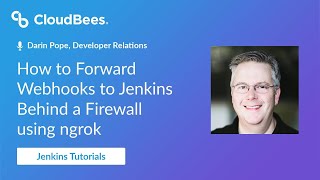 How to Forward Webhooks to Jenkins Behind a Firewall using ngrok [upl. by Yelkrab321]