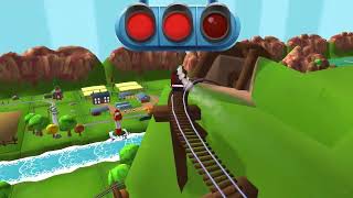 Thomas amp Friends Magical Tracks 🚂 DRIVE your engine amp JUMP over the broken bridge [upl. by Searle]