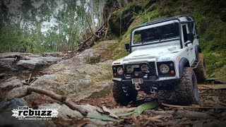 RC4WD Gelande 2 Defender D90 Rock amp Crawl [upl. by Dannye]