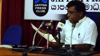 ATHIRADY News TELO Sivajilingam In Jaffna 001 [upl. by Analat]