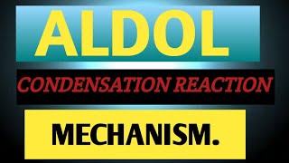 ALDOL CONDENSATION REACTION with MECHANISM [upl. by Veradi]