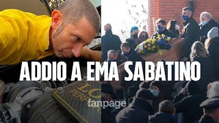 Funerali Ema Motorsport gli amici di Emanuele Sabatino quotUn fenomeno ti dava sempre la soluzionequot [upl. by Oiratnom]