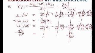 MIT Numerical Methods for PDE Lecture 2 Truncation Error Part I [upl. by Maxfield132]